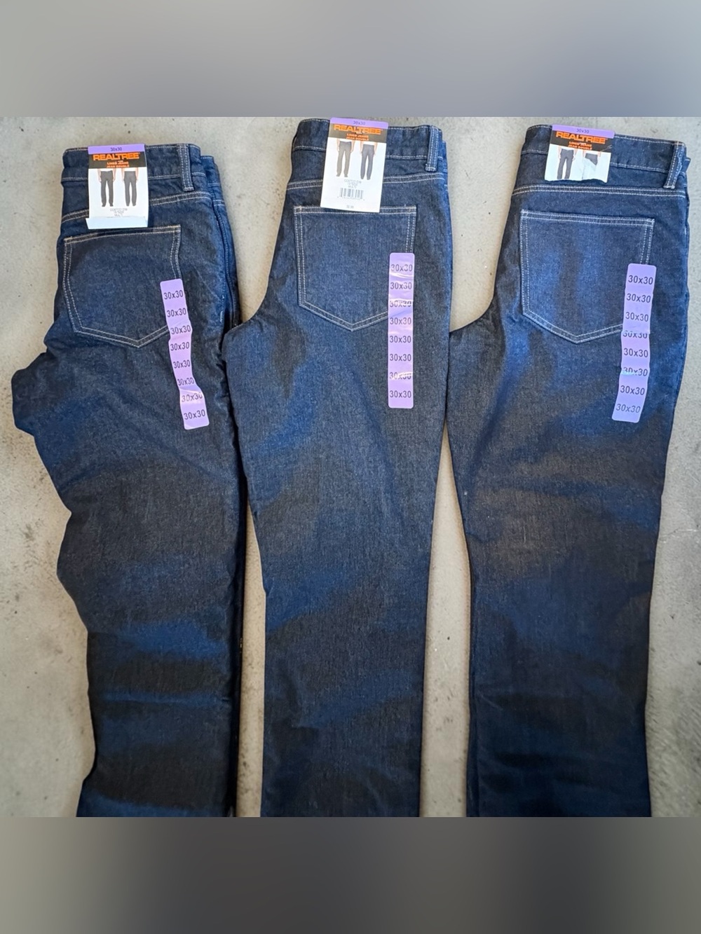 BUY 2 GET 1 FREE!!

NWT Realtree Indigo Straight-Leg Jean w Plaid flannellining